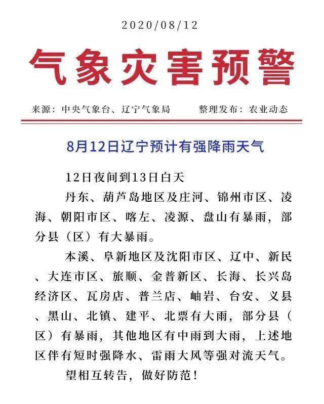辽宁暴雨来袭，最新降雨消息及应对指南